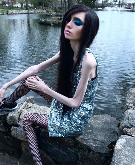 Though, she is 5 7 in feet and inches and 170 cm in Centimetres tall, she weighs about 88lbs in Pound and 40 kg in Kilograms. . Eugenia cooney nude
